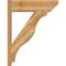 Ekena Millwork Funston Slat Rough Sawn Outlooker, Western Red Cedar, 8"W x 28"D x 36"H OUT08X28X36FST06RWR - alternate 3